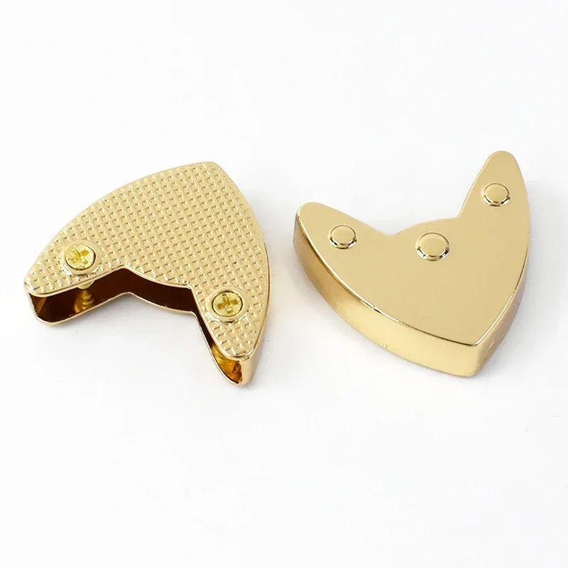 Metall Reißverschlussenden Clip Schnallen Set mit Schrauben für Taschen Gurte DIY 10/20 Stück