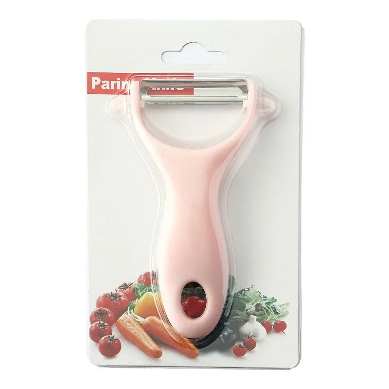 Edelstahl Schäler Hobel für Obst Gemüse Kartoffel Apfel Gurke