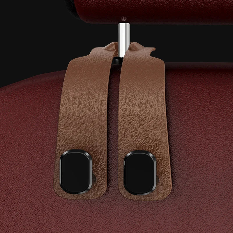 Praktischer Aufbewahrungshaken für Autositz mit Doppelhaken