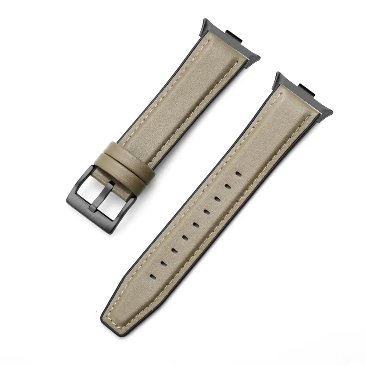 Elegantes Lederarmband kompatibel mit Xiaomi Smartwatches