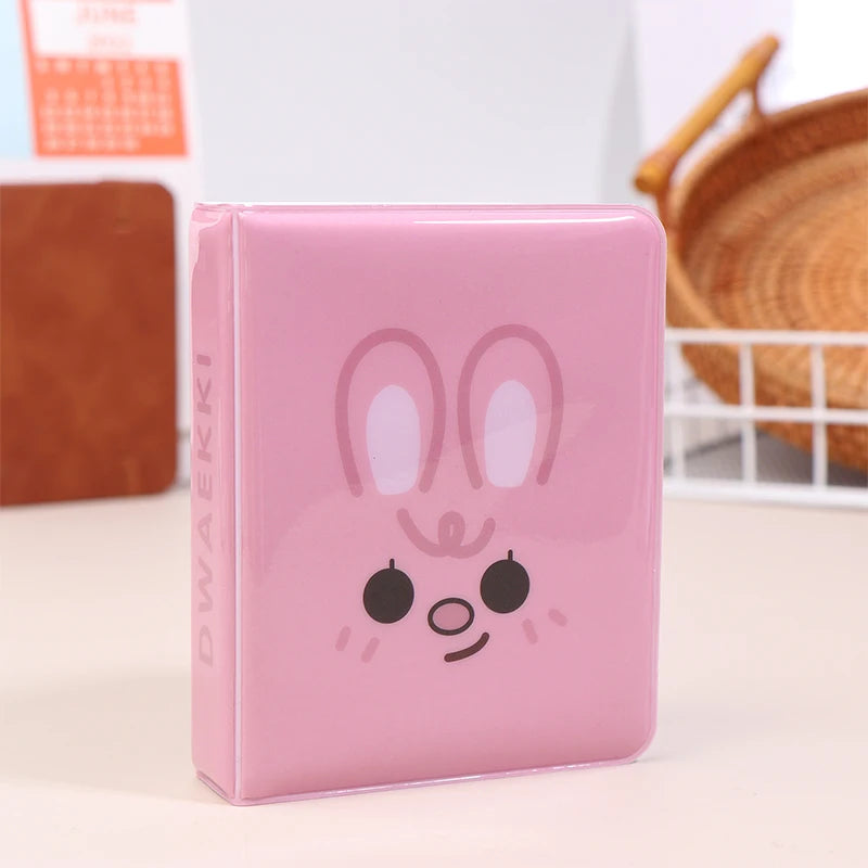 3-Zoll Kpop Fotokarten Album Cartoon Tier Design Idol Sammlung Buch