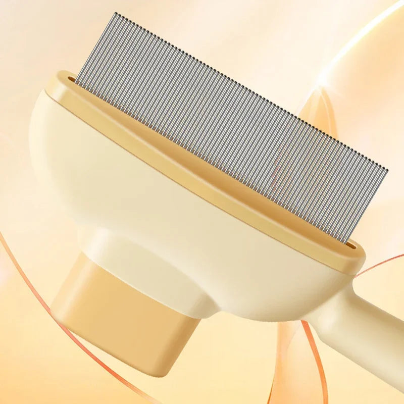 Haustierkamm für Katze und Hund zur sanften Haarentfernung und Pflege