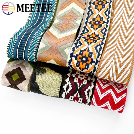 Vielseitiges Jacquard Gurtband 50mm für kreative Nähprojekte