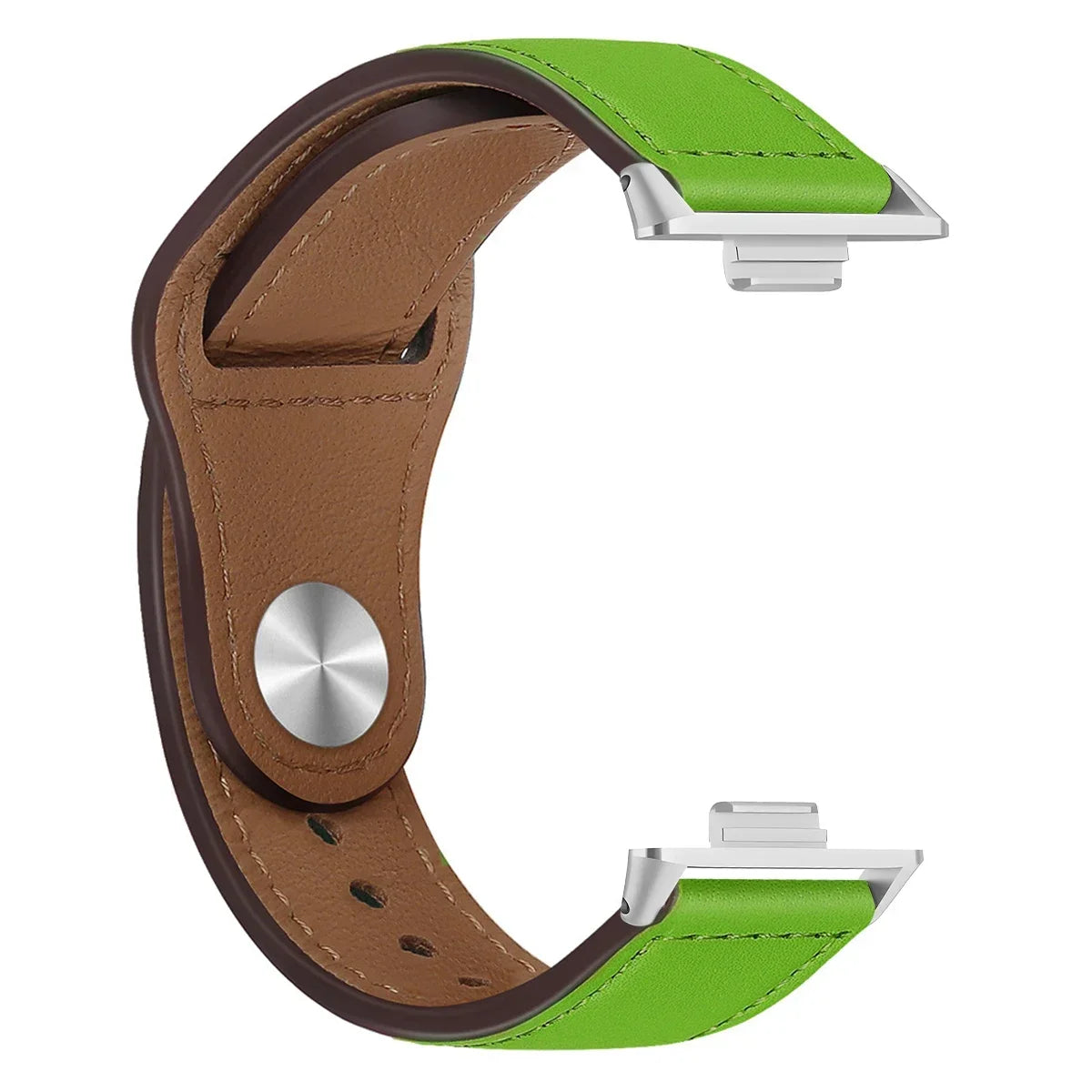 Elegantes Lederarmband für Smartwatch und Fitness Tracker-Yabubestshop