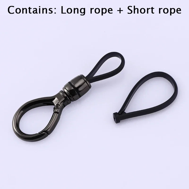 Luxus Schlüsselanhänger Unisex Auto Metall O-förmige Schnalle Wassertropfen