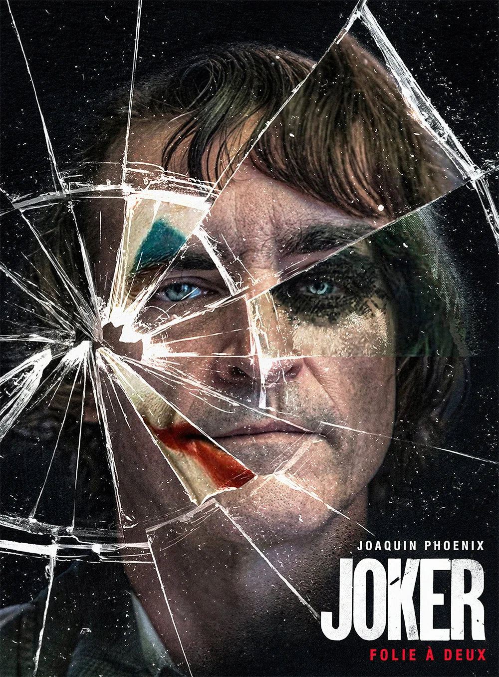 Abstraktes Leinwandgemälde als stilvolle Vintage Wanddekoration