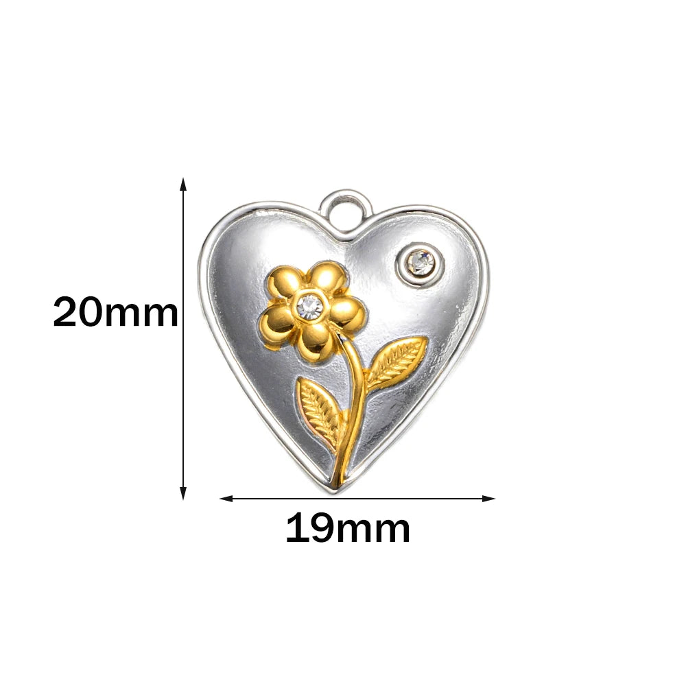 Robuste Metallanhänger Muschel Seestern für Schmuck DIY Projekte