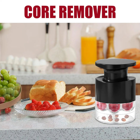 Einfach Kirschentkerner 7-Loch Olivensamen Entferner Küchenhelfer