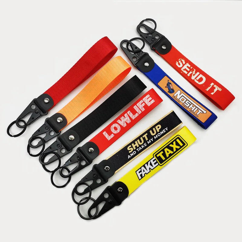 Motor Racing Gurtband Lanyard Schlüsselanhänger Paracord Handschlaufe