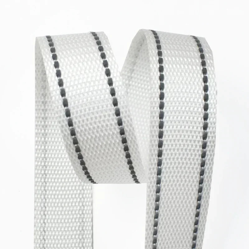 Reflektierendes 25 mm Polyester-Gurtband 5 m für Taschen DIY Hundehalsband