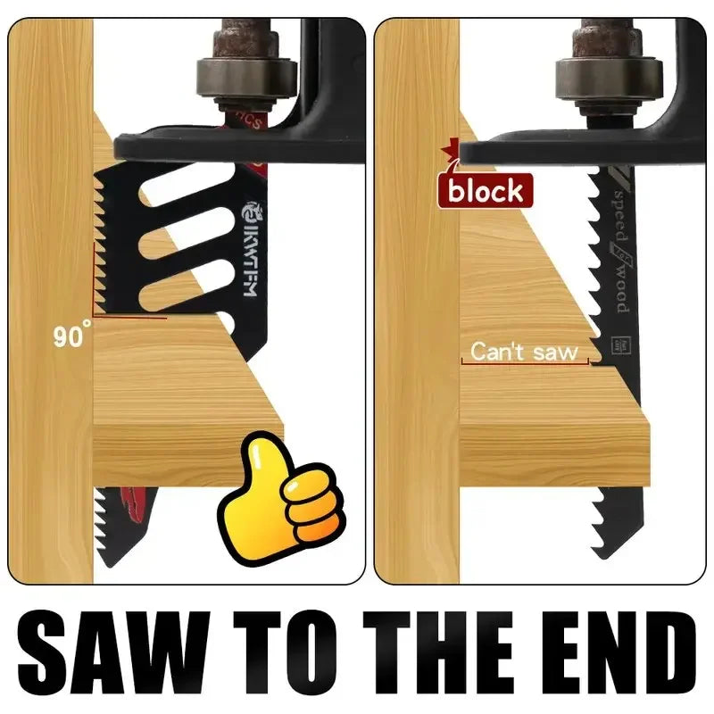 T142HB Stichsägeblätter für präzise Schnitte in Holz-Yabubest - Home & More