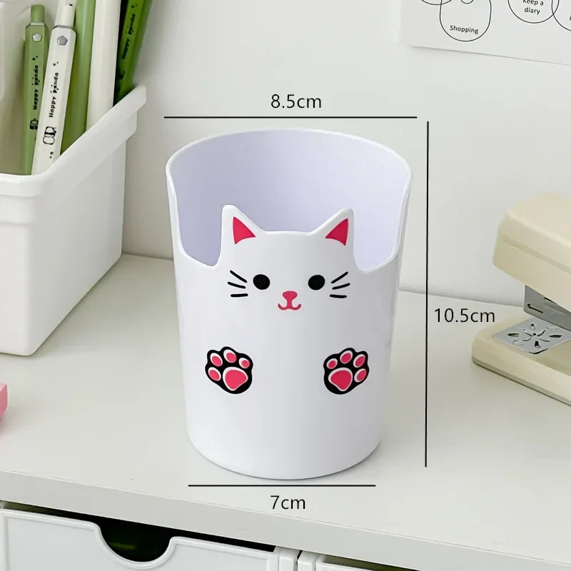 Niedlicher Cartoon Bleistift Organizer Kawaii Katze Pinselhalter Kinder