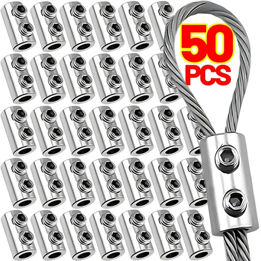 Robuste Drahtseilklemme aus Kupfer und Stahl für sichere Befestigung