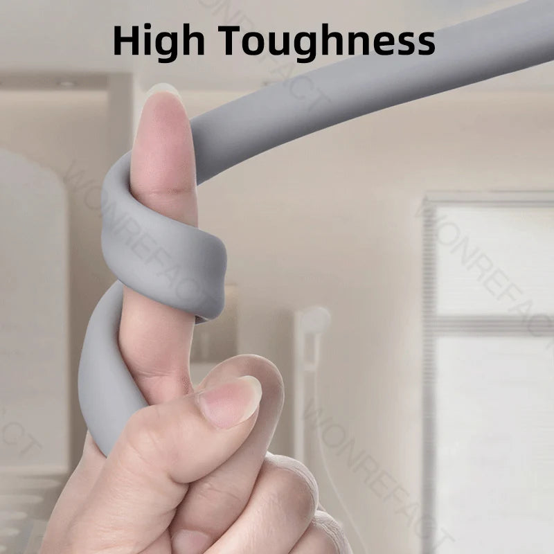 Flexibler Silikon Duschschlauch – langlebig, hitzebeständig - verdrehsicher