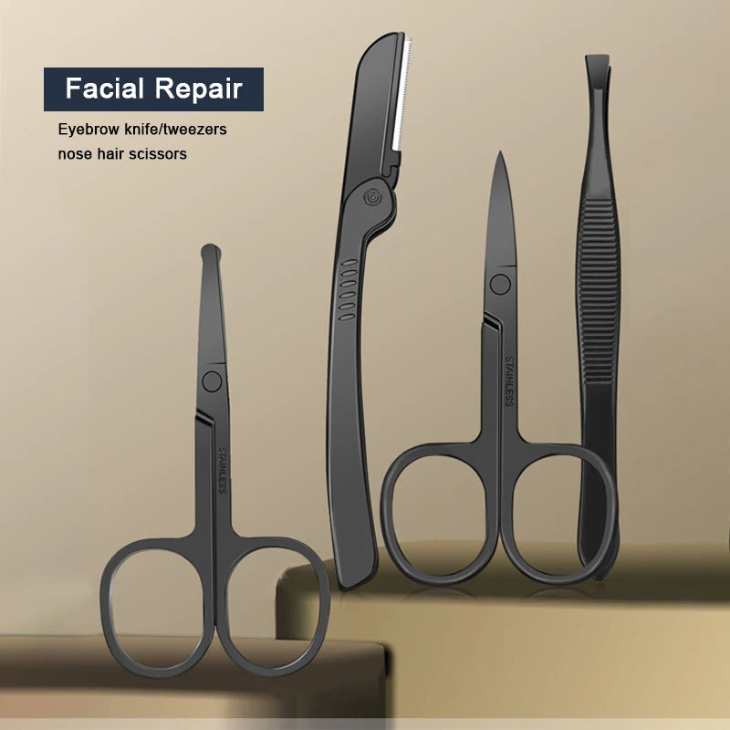 Professionelles Edelstahl Maniküre-Set mit 24 Teilen – Vielseitig - Langlebig