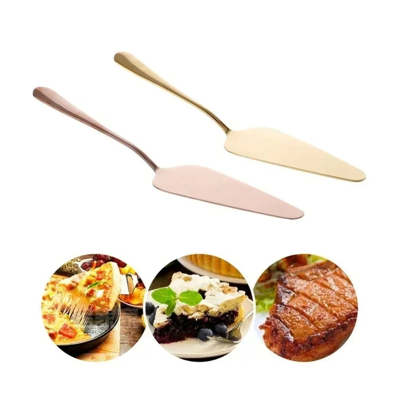 Edelstahl Kuchenheber - Pizzaschaufel – Robustes Küchenwerkzeug 22,5 cm