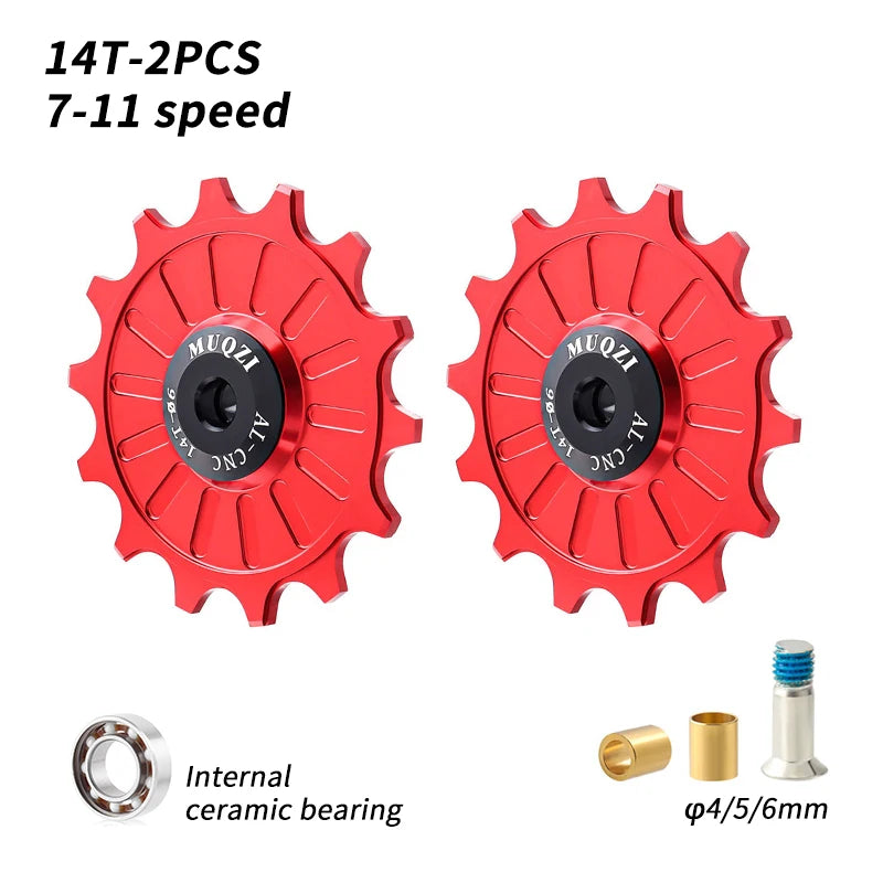 Keramik Riemenscheibe Fahrrad Schaltwerk 7-11 Gang Bike Tuning Upgrade