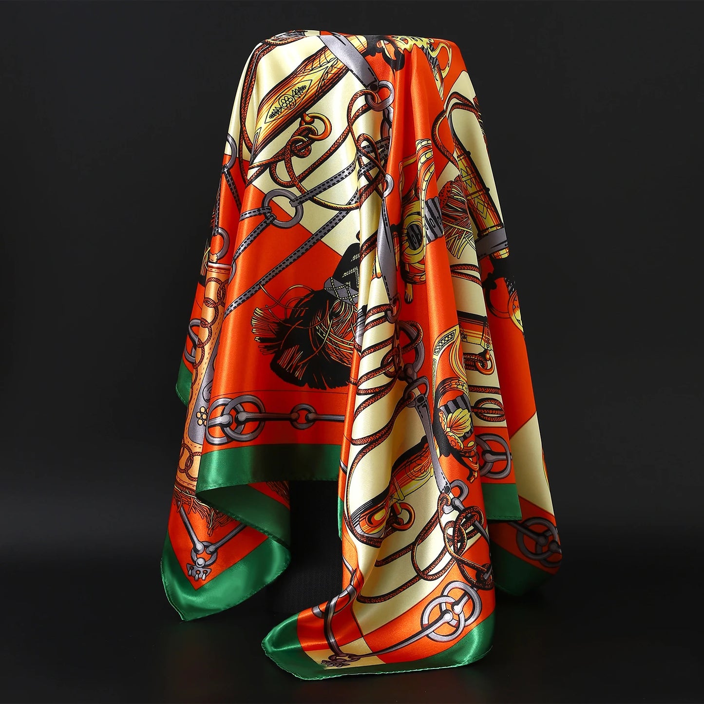 Stilvolles Polyester Halstuch für Damen - Vielseitiger Retro Look