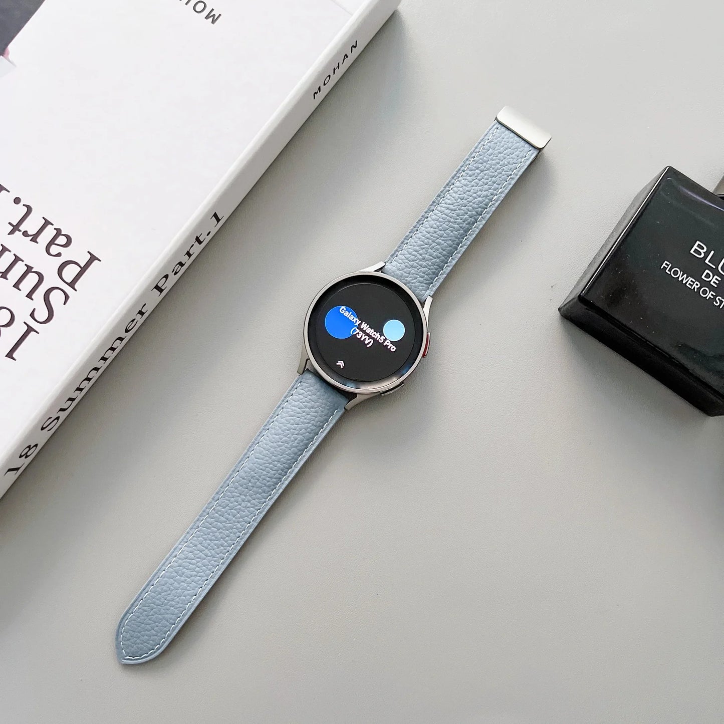 22 mm Lederarmband mit Magnetschnalle für Xiaomi Redmi Watch