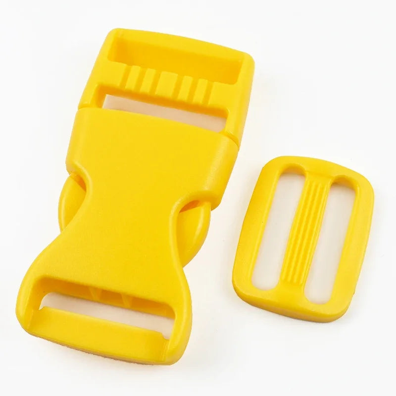 Kunststoff Release Schnallen Set 15-25mm für Rucksack, Gürtel, DIY