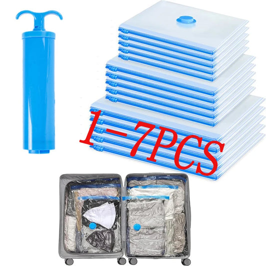 Vakuum Aufbewahrungsbeutel für platzsparende Kleiderorganisation