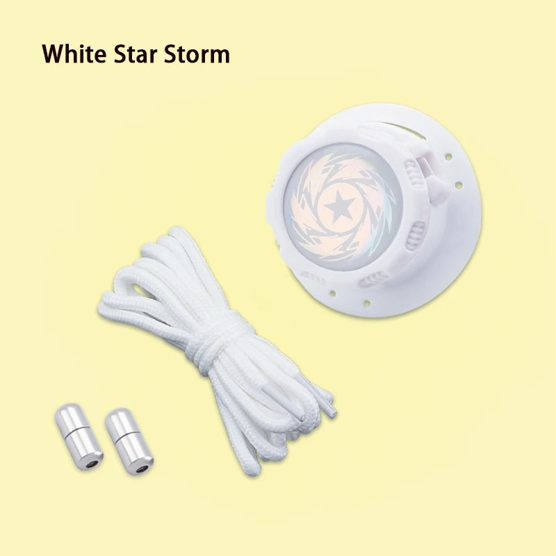 Automatische runde Schnürsenkel mit drehbarer Schnalle für Sneaker