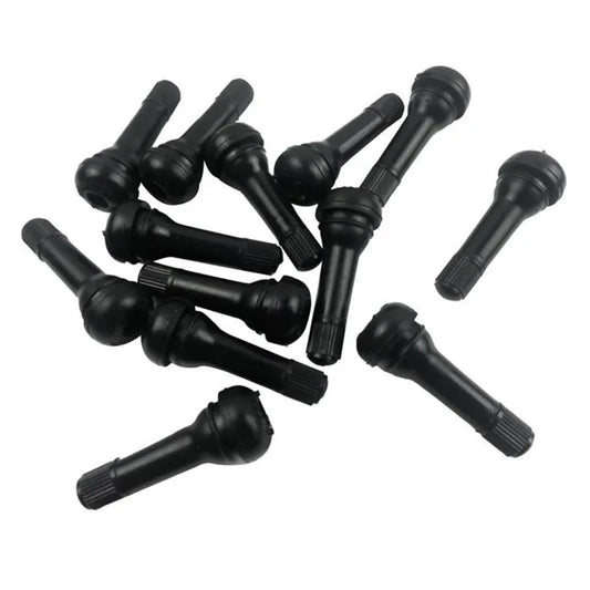10er Set TR414 Tubeless Reifenventile mit Alu Kern 11,5 mm Felgenloch