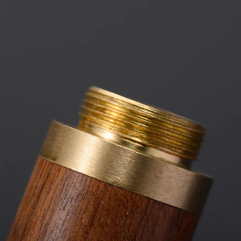 Handgefertigter Holz Zahnstocherhalter Tragbar und Umweltfreundlich