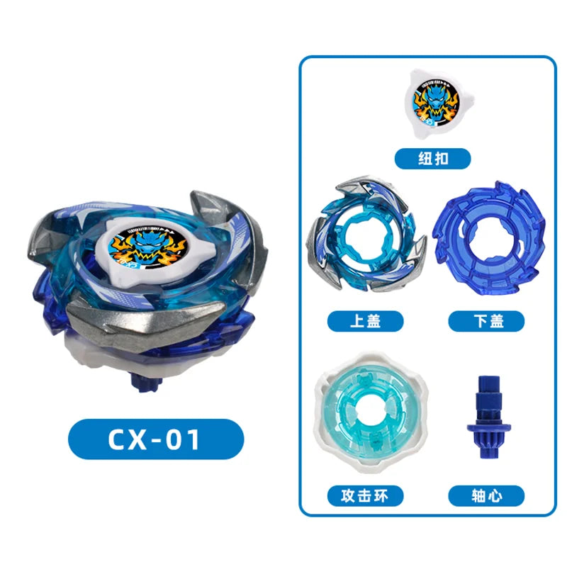 Metallischer Kreisel für Kinder und Erwachsene als Geschenk