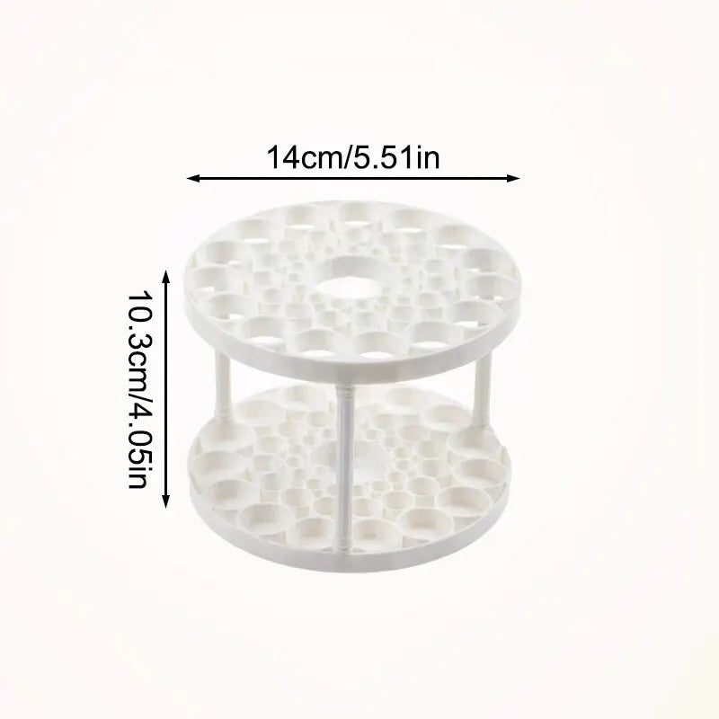 Platzsparendes Makeup Pinsel Lagerung Rack aus Acryl für Ordnung