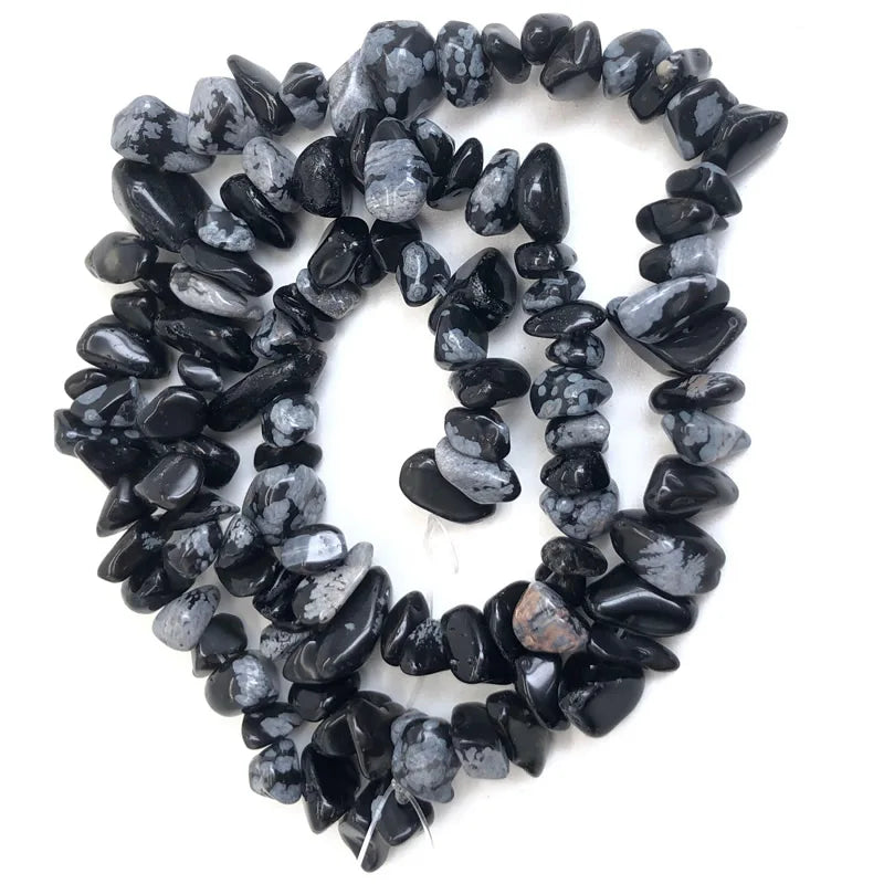 Natürliche unregelmäßige Kristallperlen 5-8mm für DIY Schmuck 16 Zoll