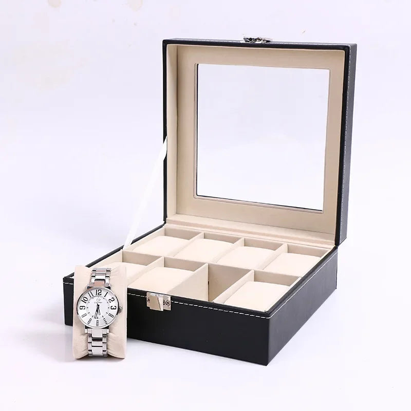 Uhrenbox Organizer Etui Aufbewahrungsbox passend für Uhren