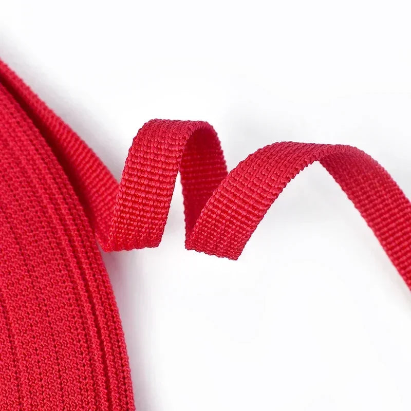 45m Rollen Gurtband 10mm breit in bunten Farben für DIY Nähzubehör