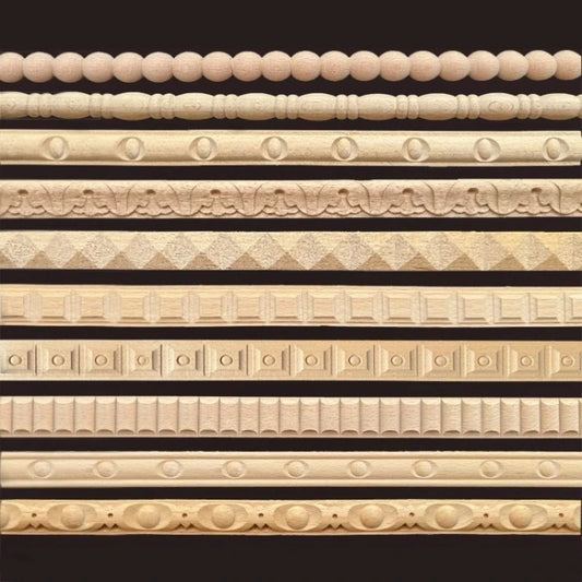 Miniatur Holzapplikation für Puppenhaus & Basteln