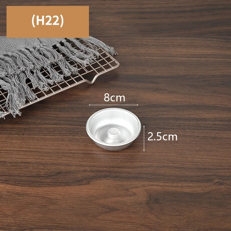 Vielseitige Aluminium Ring Backform für Donuts und Savarin