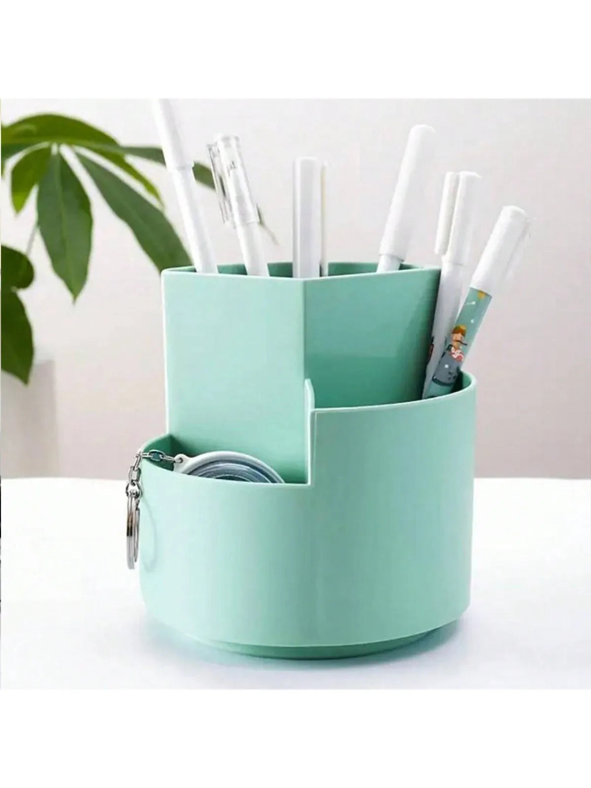 360 Grad drehbarer Stifthalter mit großer Kapazität Schreibtisch Organizer