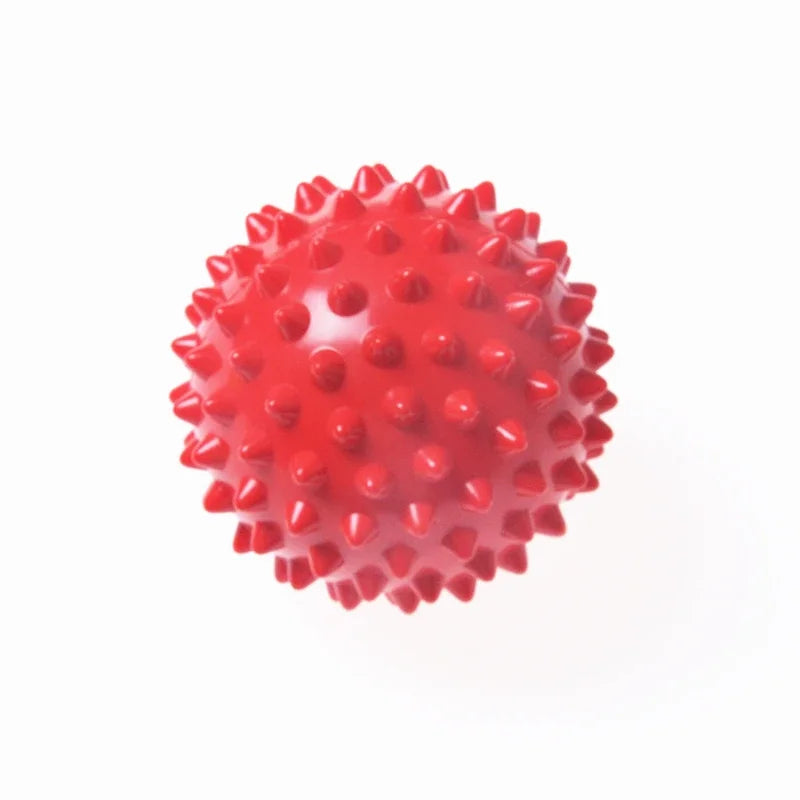 7 cm PVC Massage Ball mit harten Spikes für Muskelentspannung Fußpflege