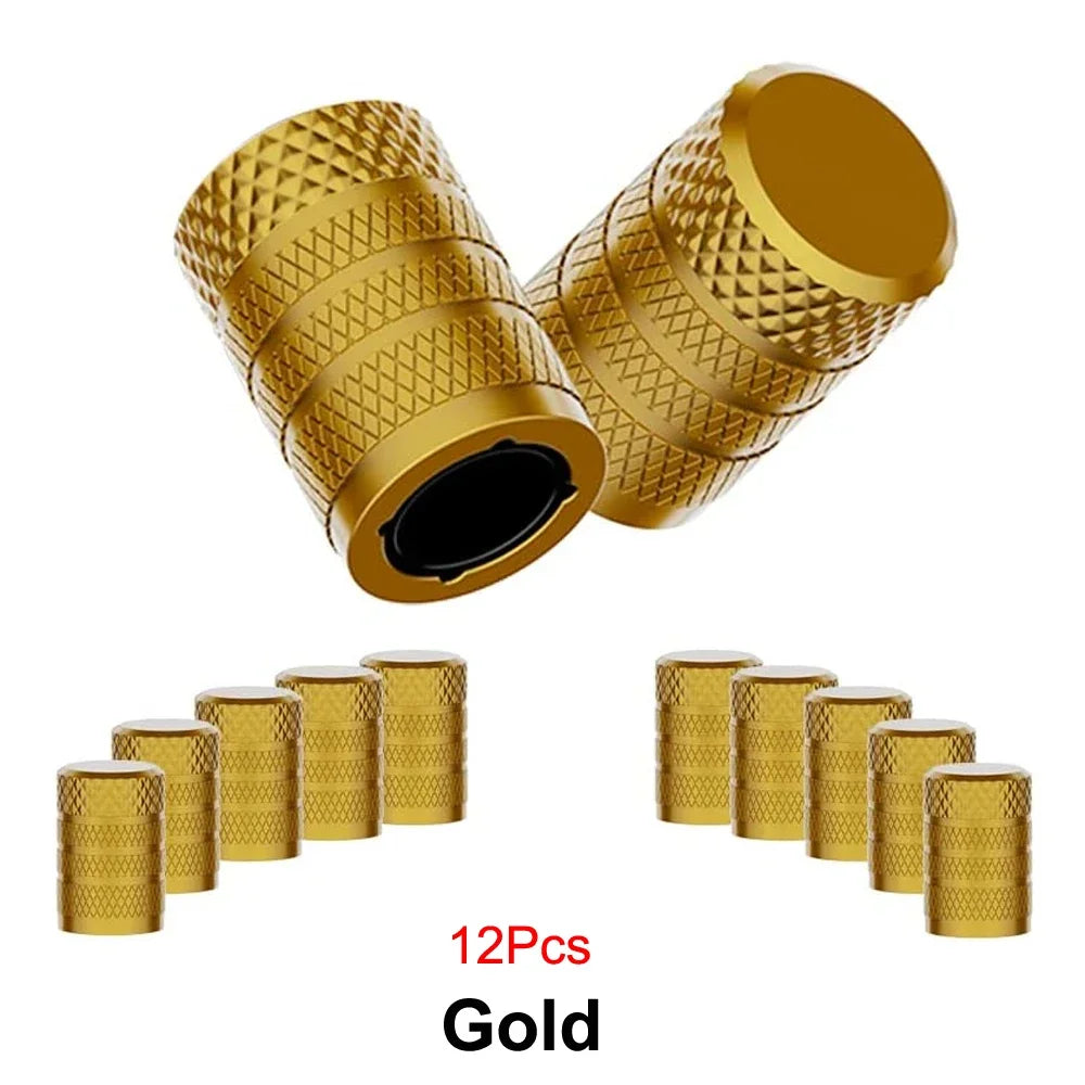 Korrosionsbeständige Aluminium Ventilkappen für Auto, Motorrad, SUV, Fahrrad