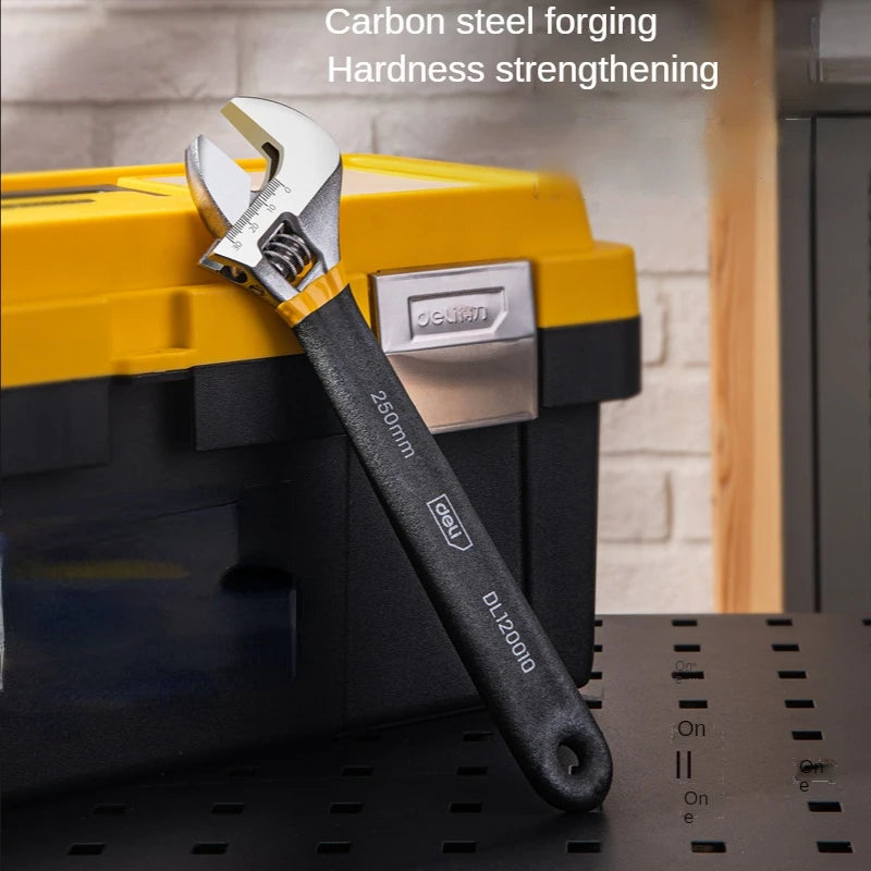 Deli Universalschlüssel Verstellbar rutschfest große Öffnung