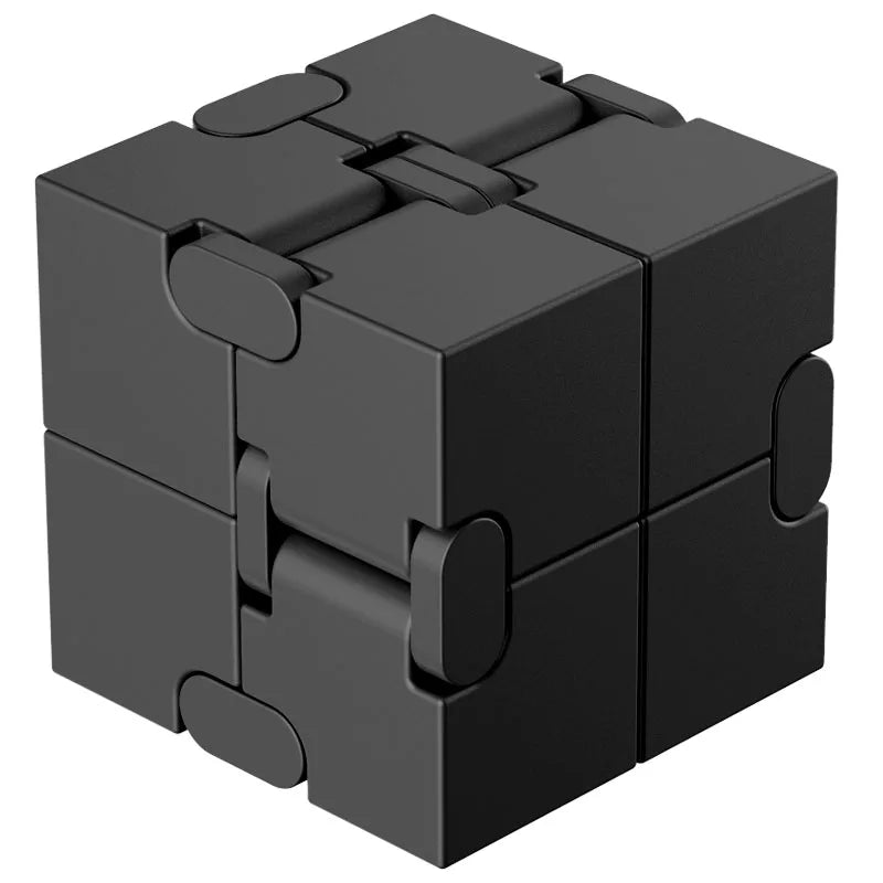 Tragbarer Metall Magic Cube Dekompressionsspielzeug für Kinder Erwachsene