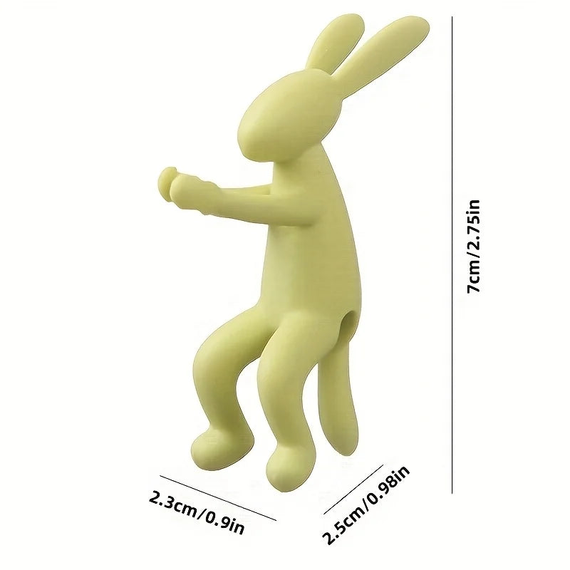 Kaninchenförmige Pflanzenstütze für einfache Vermehrung von Sprossen Vasenpflanzen