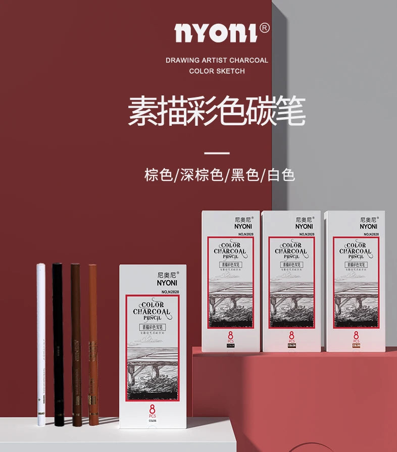 Set Künstler Pastellstifte mit 4 mm Kern für kreative Zeichnungen-Yabubestshop