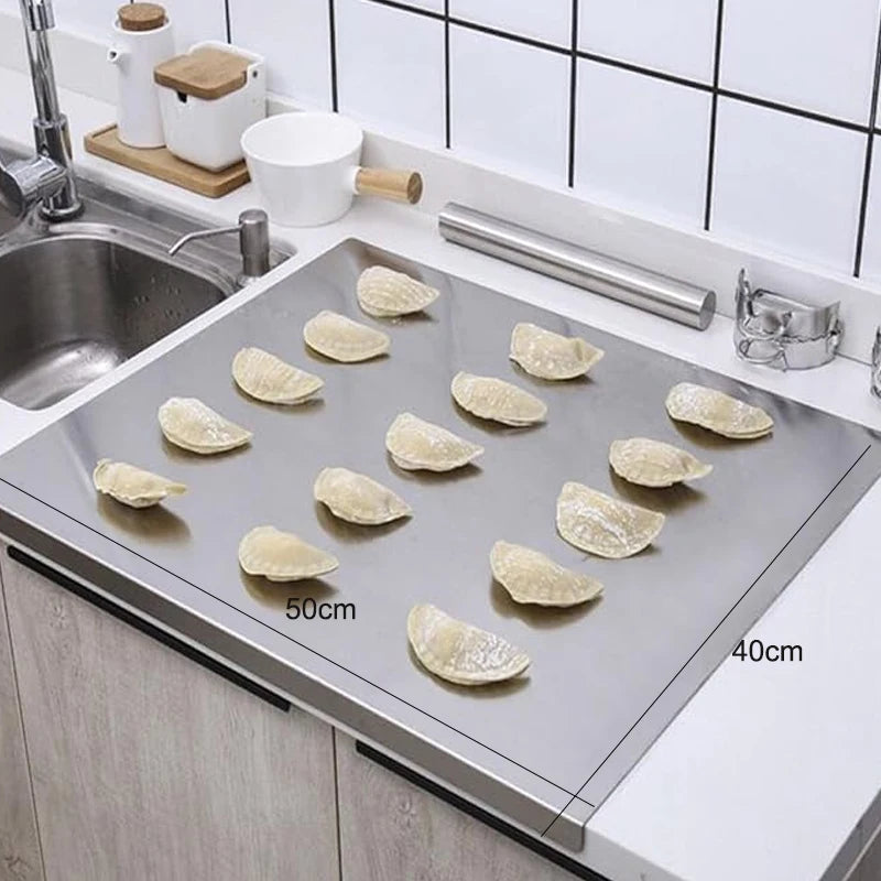 Transparentes rutschfestes Acryl Schneidebrett mit Lippe in Lebensmittelqualität