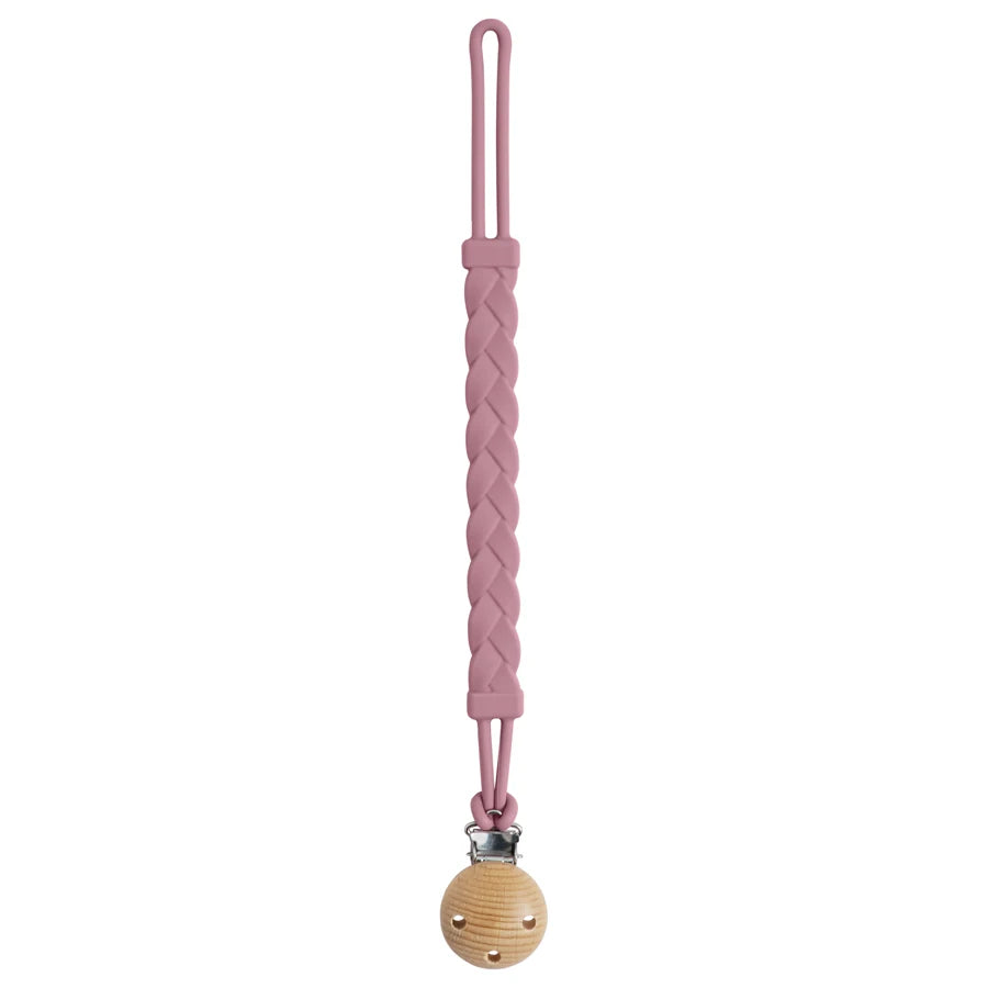 BPA-freie Silikon Beißring Kette Baby Schnuller Clip Tragbar 0-6 Jahre
