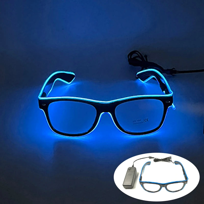 Leuchtende LED Partybrille für unvergessliche Anlässe