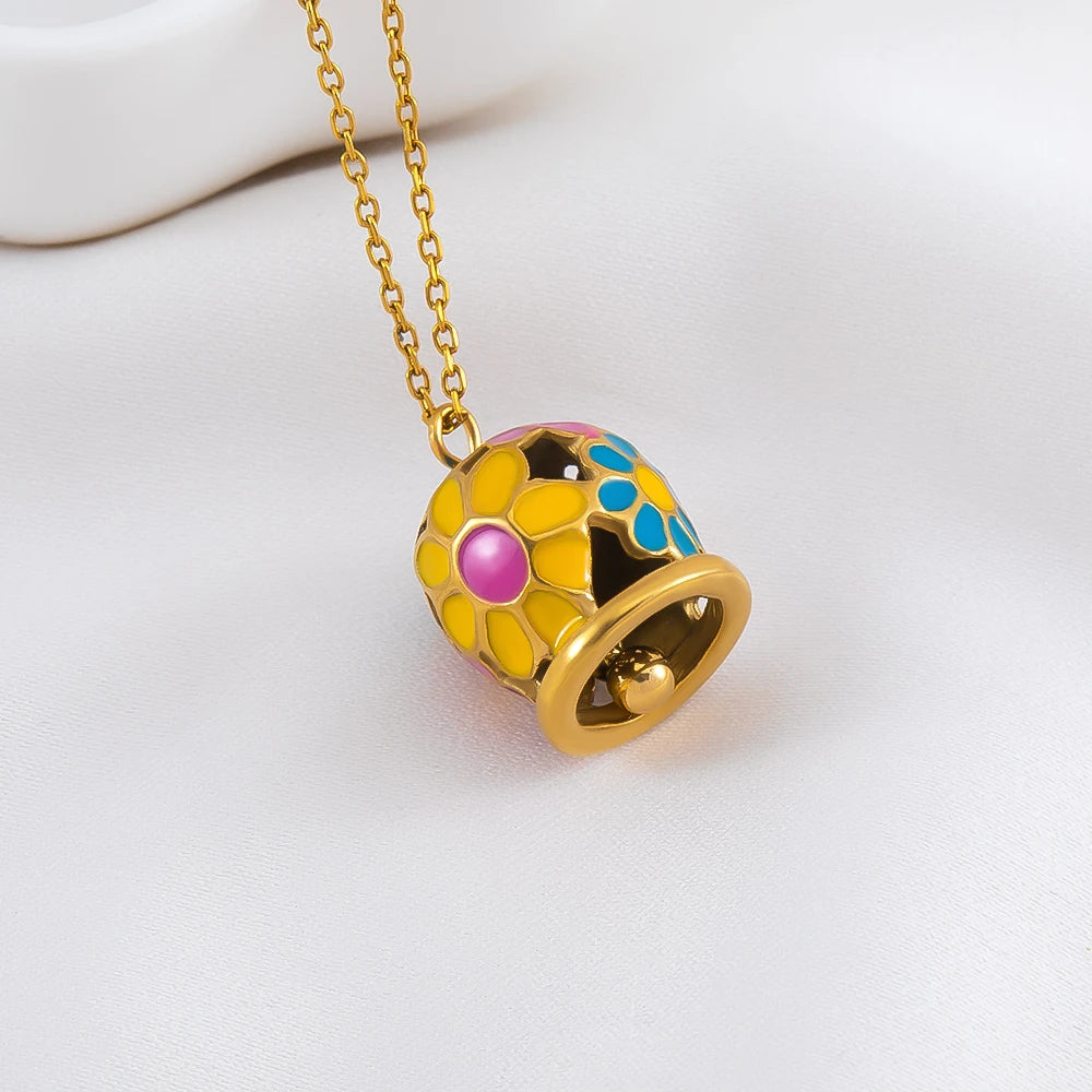 5 Stück Edelstahl Anhänger Gänseblümchen Herz Stern Glocke für Schmuck DIY-Yabubest - Home & More