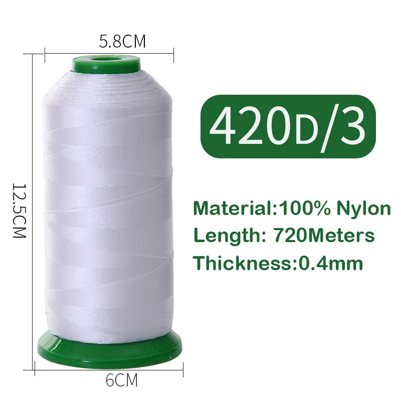 Hochfester 100 % Nylonfaden für Leder- und Näharbeiten-Yabubest - Home & More
