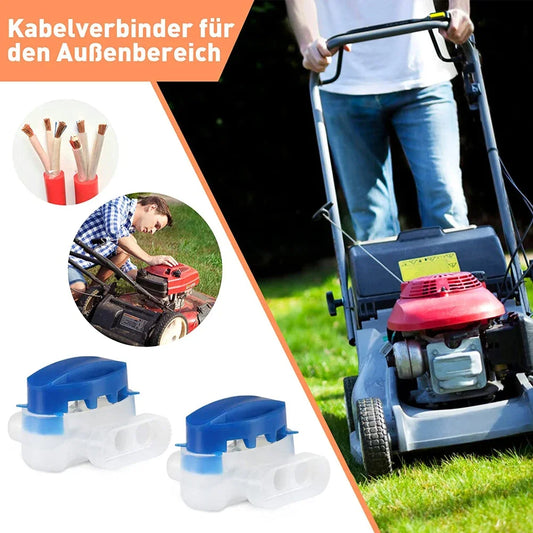 Elektrische wasserdichte Kabelverbinder ohne Abisolieren für Rasenmäher