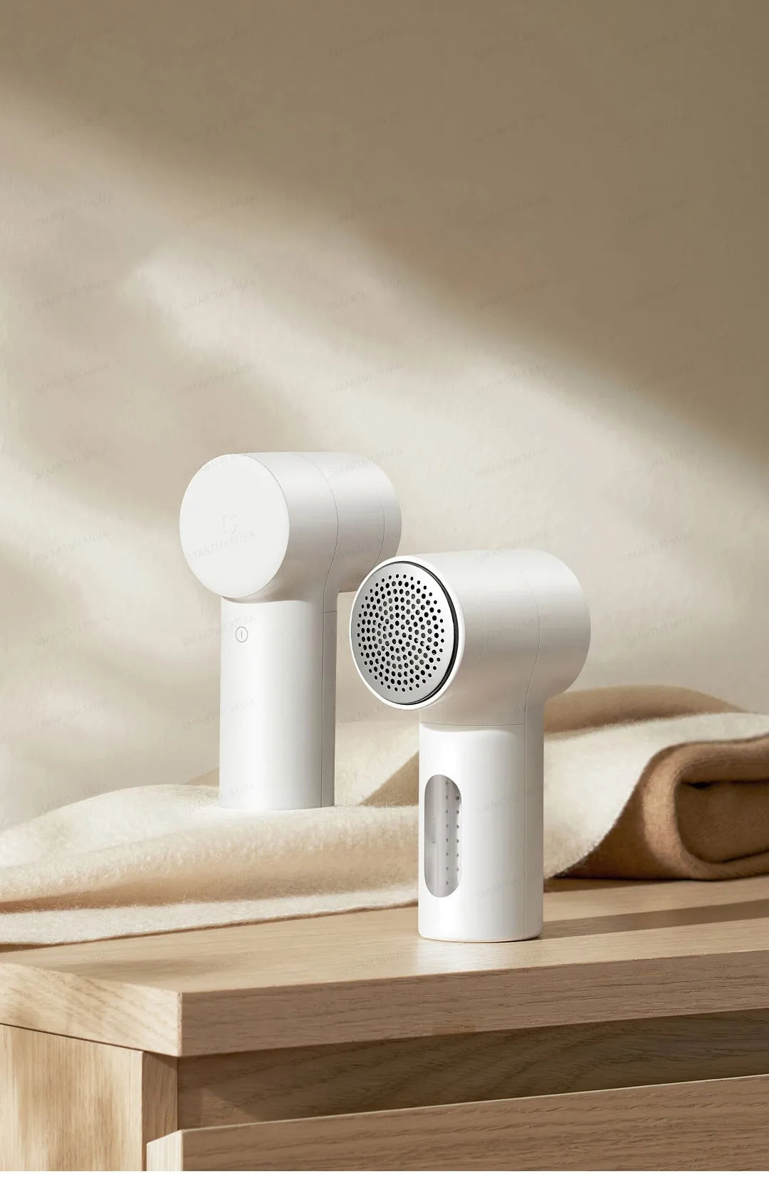 Wiederaufladbarer Xiaomi Fusselentferner mit 180 Minuten Akku und 6 Klingen