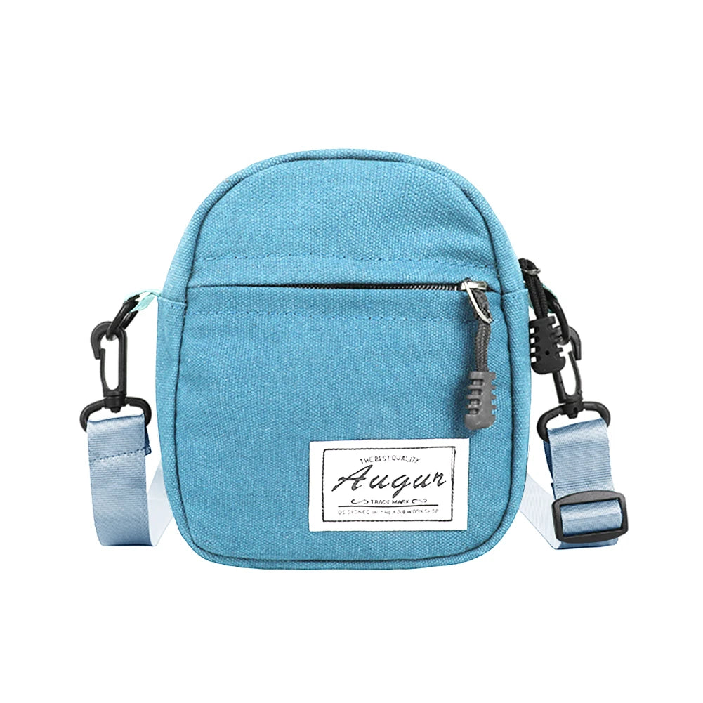 Unisex Leinwand Mini Umhängetasche Freizeit Schultertasche Harajuku Look